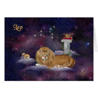 Leo for Cat Lovers Cards
