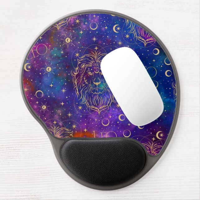 Leo Galaxy Gel Mouse Pad (Left Side)