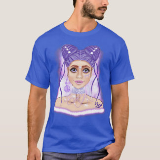Leo Girl Birthday Zodiac Women Born in July August T-Shirt