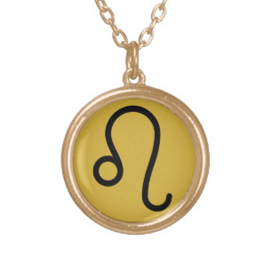 Leo Gold Plated Necklace