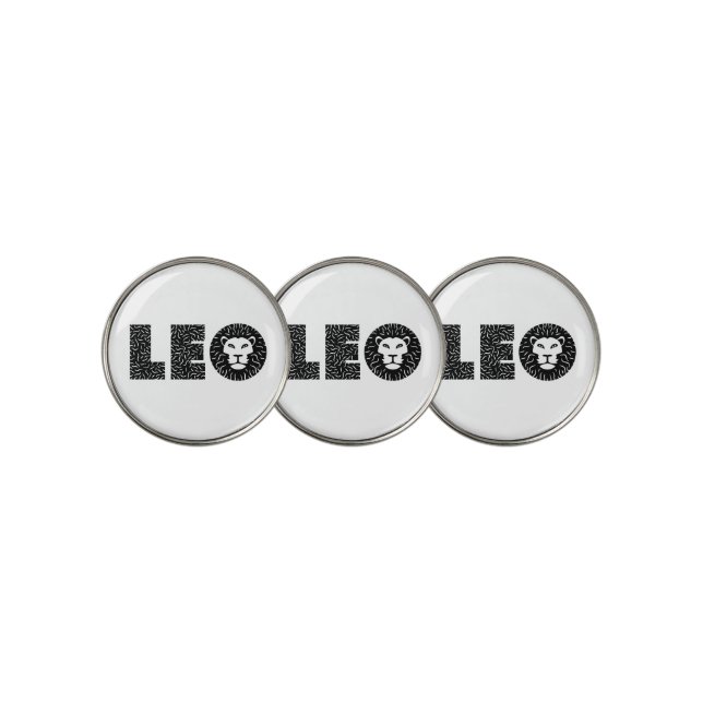 Leo Golf Ball Marker (3 Up)