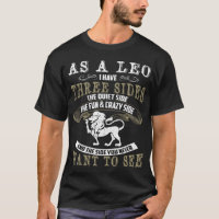 leo zodiac sign t shirt