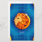 leo horoscope (Front/Back)