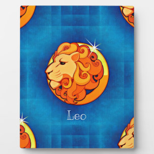 leo horoscope plaque