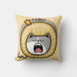 Leo horoscope  throw pillow
