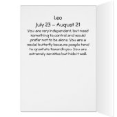 Leo Jul 24 - Aug 23 Cards (Inside (Left))