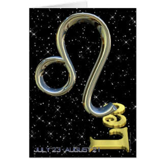 Leo - July 23 to August 22 Cards