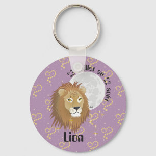 Leo July 23 to August 22 Keychain