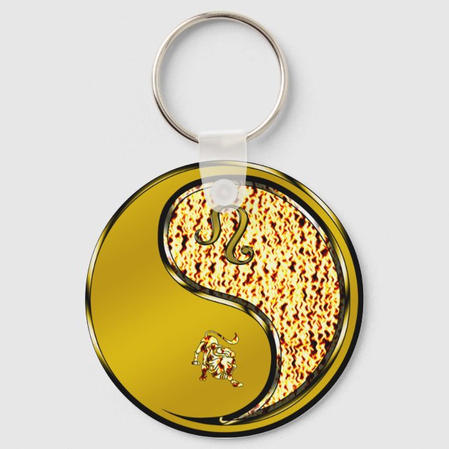 Leo Keychain (Front)
