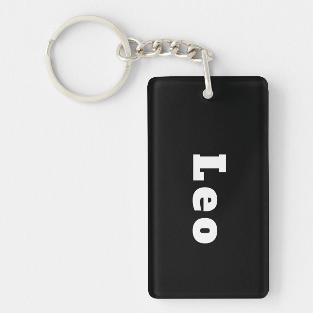 Leo Keychain (Front)