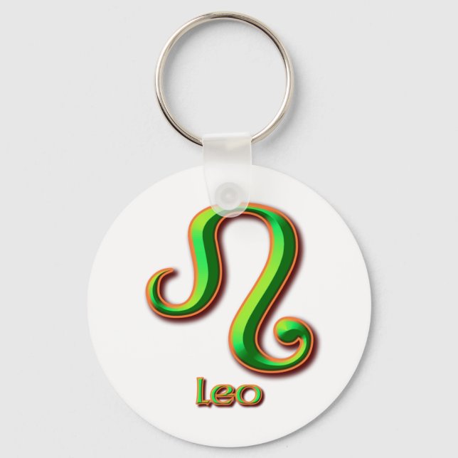 Leo Keychain (Front)