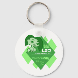 Leo Keychain