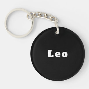 Leo Keychain