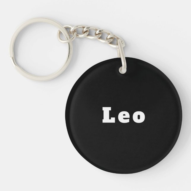 Leo Keychain (Front)