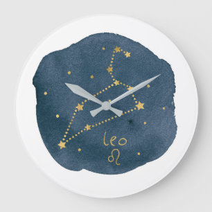 Leo Large Clock