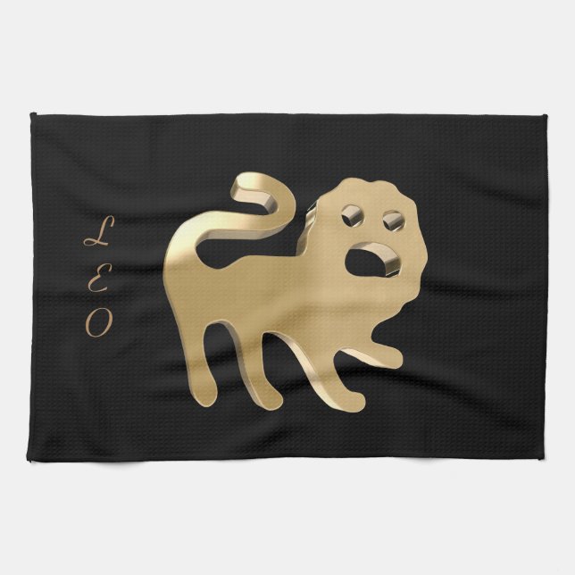Leo, Leone Towel (Horizontal)