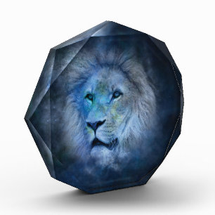 Leo Lion Acrylic Award