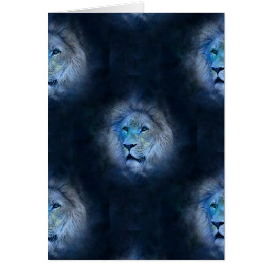 leo lion cards (Front)