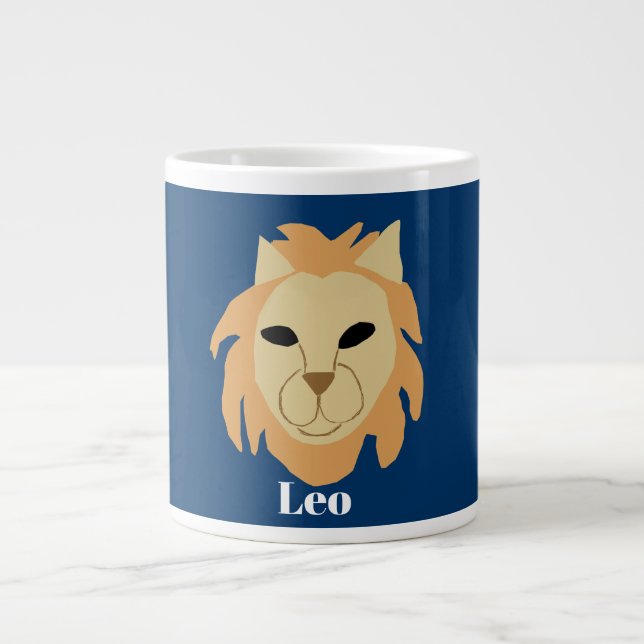 Leo Lion, Giant Coffee Mug (Front)