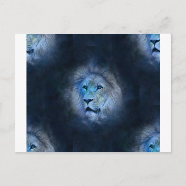 leo lion postcard (Front)