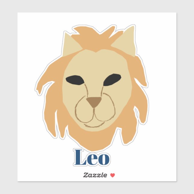 Leo Lion, Sticker (Sheet)