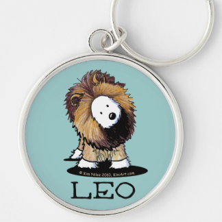 LEO Lion Westie Keychain