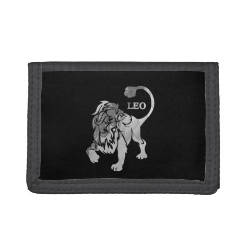 Leo Lion Zodiac Trifold Wallet