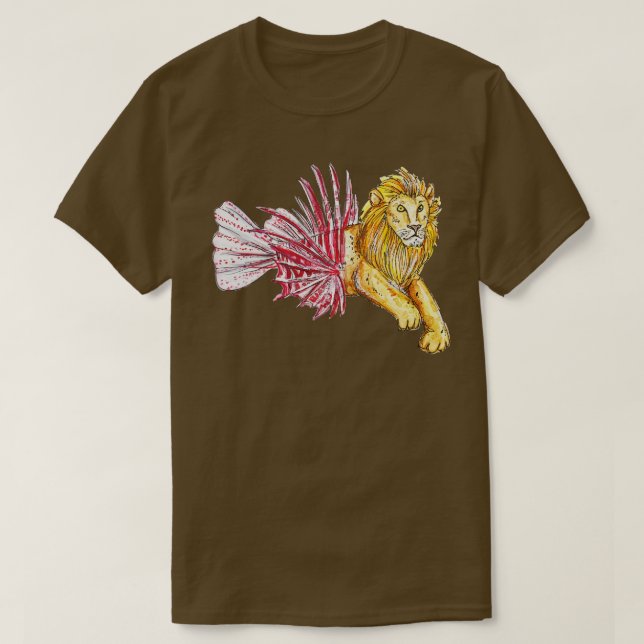 Leo Lionfish T-Shirt (Design Front)