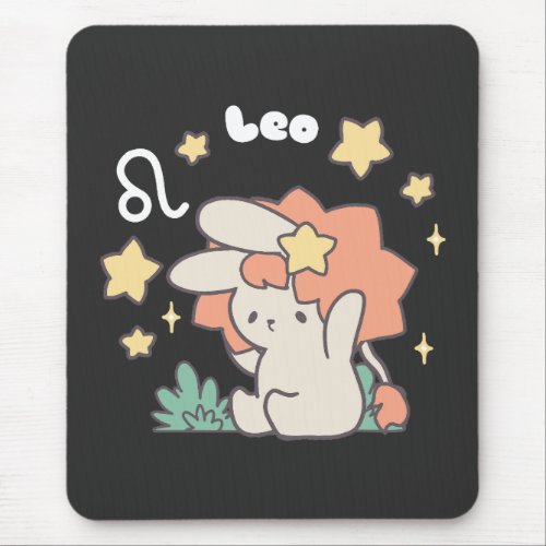 Leo Loppi Tokki Zodiac Series Art Mouse Pad