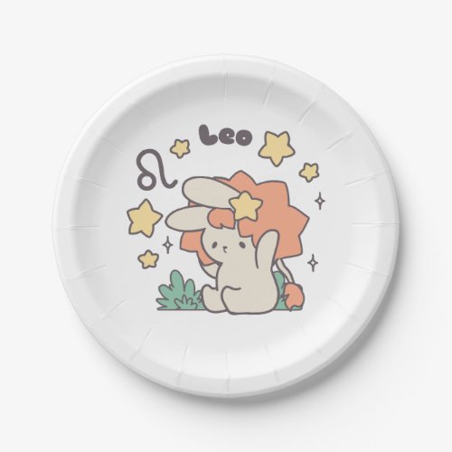 Leo Loppi Tokki Zodiac Series Paper Plate