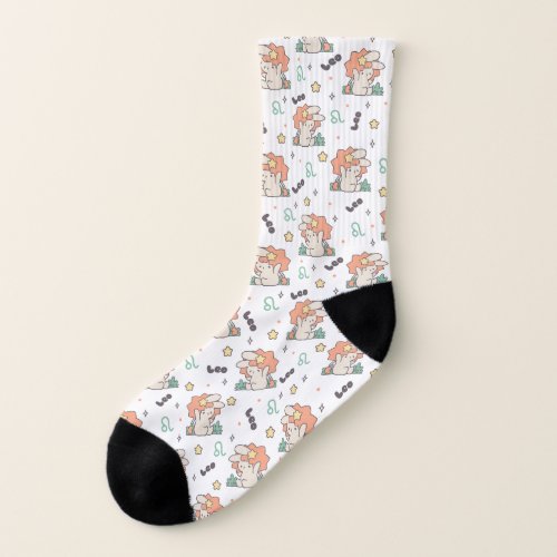 Leo Loppi Tokki Zodiac Series Pattern Socks