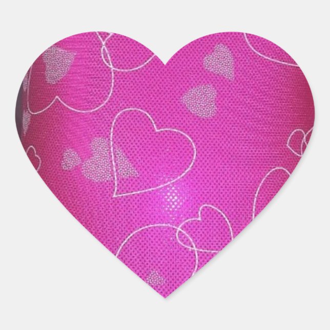 Leo Lover Heart Sticker (Front)