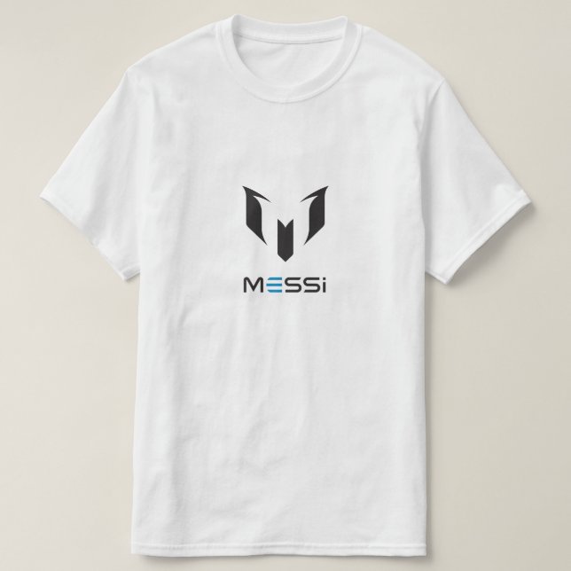 Leo messi GOAT T-Shirt (Design Front)