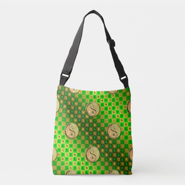 Leo & Metal Goat Crossbody Bag (Front)
