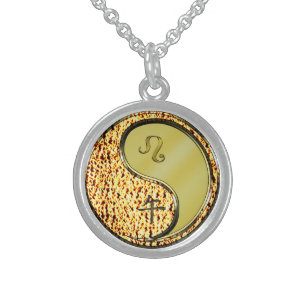 Leo & Metal Horse Sterling Silver Necklace