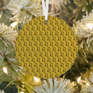 Leo Metal Ornament