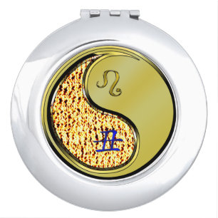 Leo & Metal Ox Compact Mirror