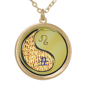 Leo & Metal Ox Gold Plated Necklace