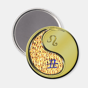 Leo & Metal Ox Magnet