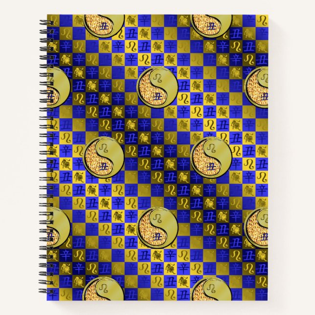 Leo & Metal Ox Notebook (Front)