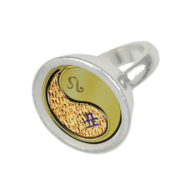 Leo & Metal Ox Ring (Top)