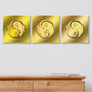 Leo & Metal Rat Canvas Photo Tile