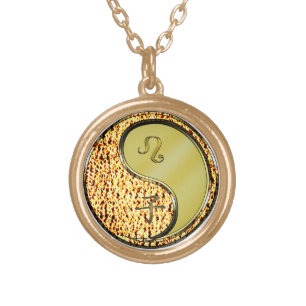 Leo & Metal Rat Gold Plated Necklace