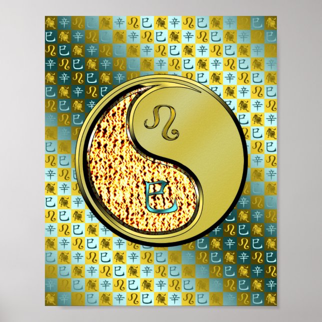 Leo & Metal Snake Poster (Front)