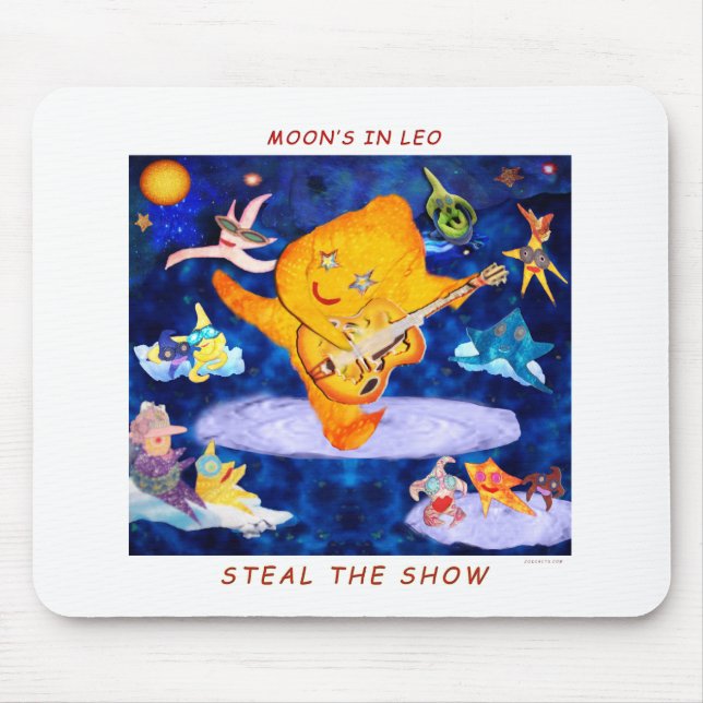 LEO MOON MOUSE PAD (Front)