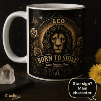 Leo Mug – Bold Zodiac Gift for Leos