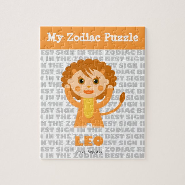 Leo, My Zodiac Puzzle (Vertical)