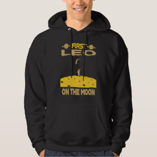Leo On The Moon Hoodie