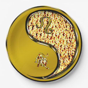Leo Paper Plates