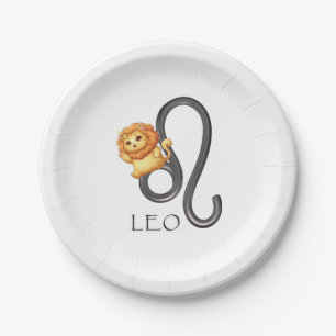 Leo Paper Plates